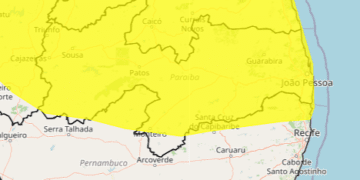 Inmet renova alertas de chuvas para João Pessoa e outras cidades da Paraíba