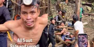Equipes resgatam homens presos há dias em caverna no Laos