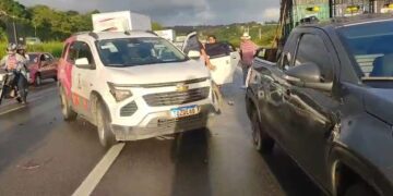 Acidente grave na BR-230 em Santa Rita