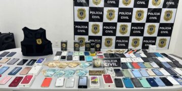 Polícia apreende celulares roubados avaliados quase 500 mil em Campina