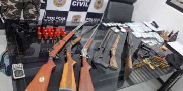 Quatro suspeitos são presos e seis armas apreendidas durante operação da PC e PM