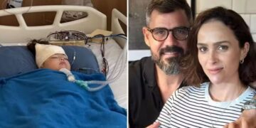 Na UTI, filha de Juliano e Letícia Cazarré sofre pico de febre e mãe pede orações