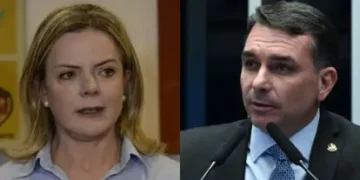 Gleisi cobra investigação sobre Flávio por financiamento de Vorcaro para filme de Bolsonaro