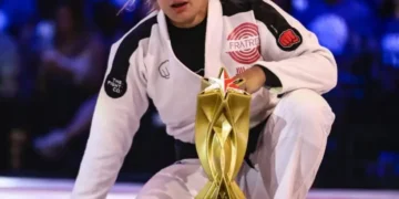 Paraibana Sabrina Gondim disputará cinturão contra Cássia Moura no UFC de Jiu-Jítsu, em Las Vegas