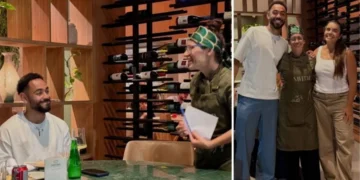 Matheus Cunha visita restaurante durante passagem por João Pessoa