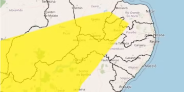 Inmet emite alerta amarelo de baixa umidade para 78 cidades da Paraíba; veja lista