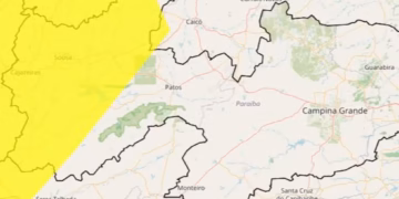 Inmet renova alerta de baixa umidade do ar em mais de 60 cidades da PB